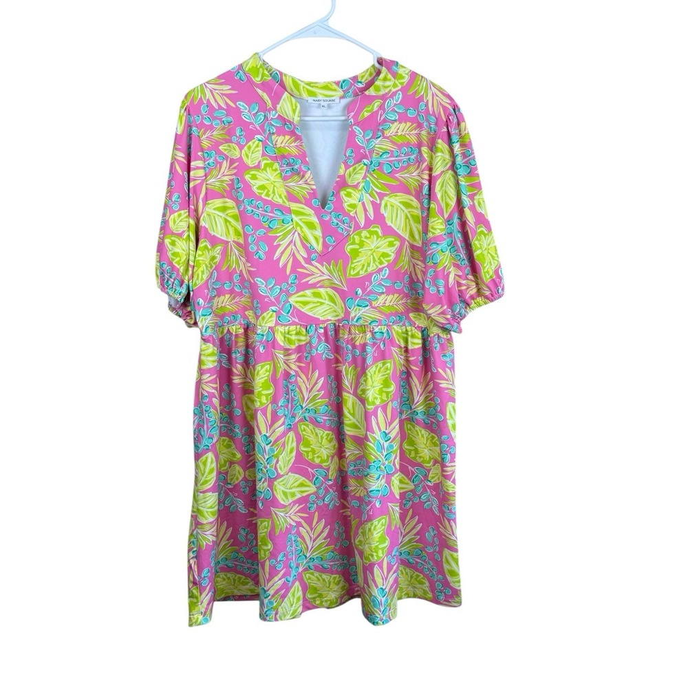 Mary Square Vine Time Catalina DressDress SPF‎ 50 Size XL